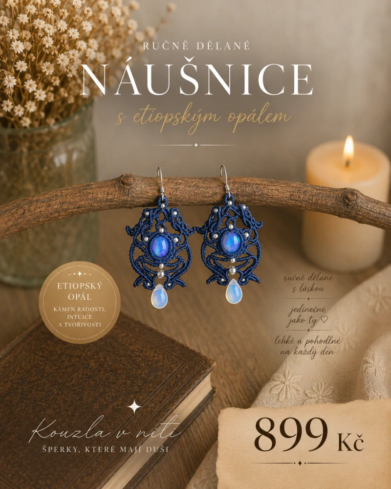 Náušnice „Nyx“