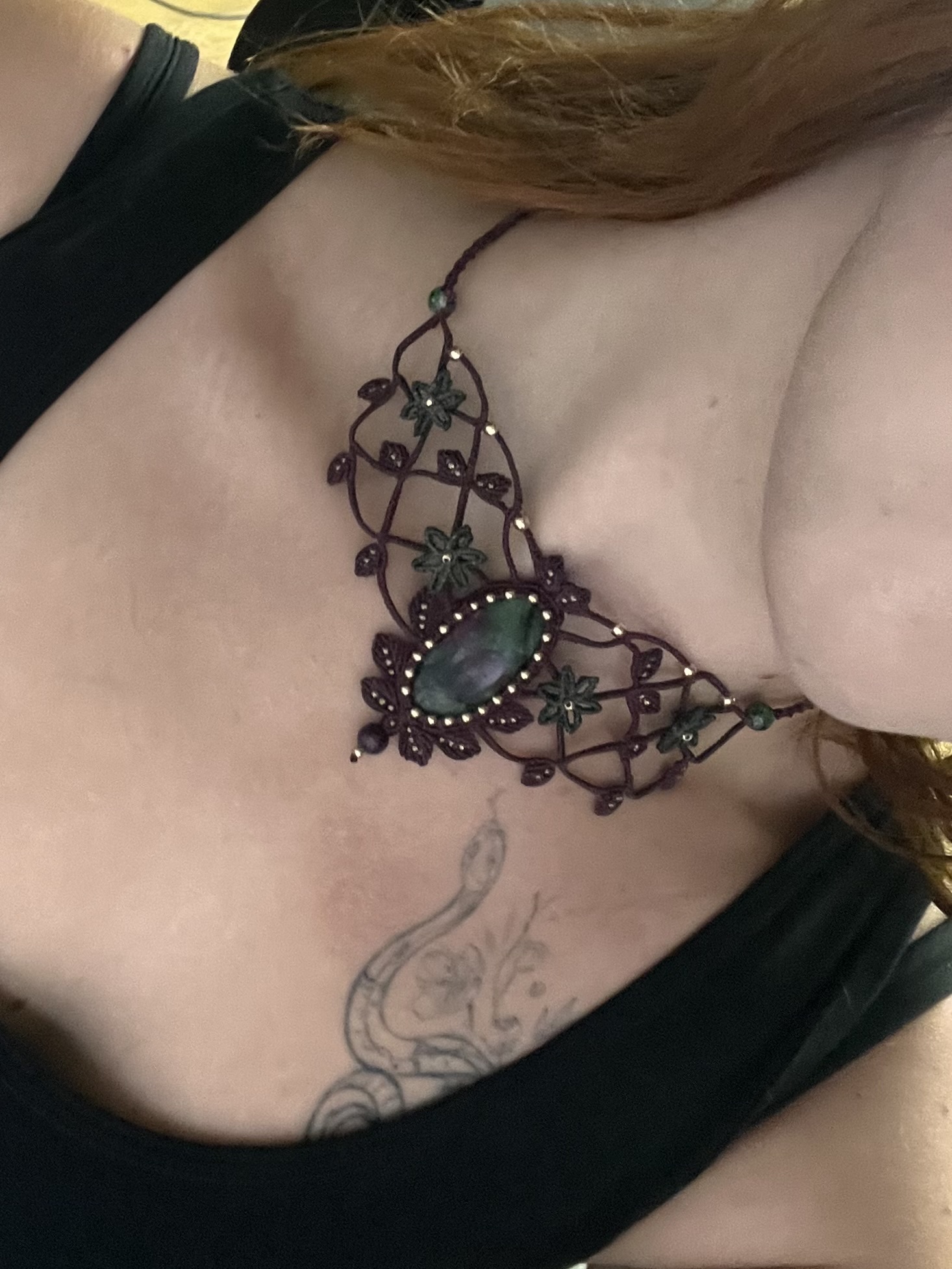 Macrame náhrdelník “Rhaenelle”