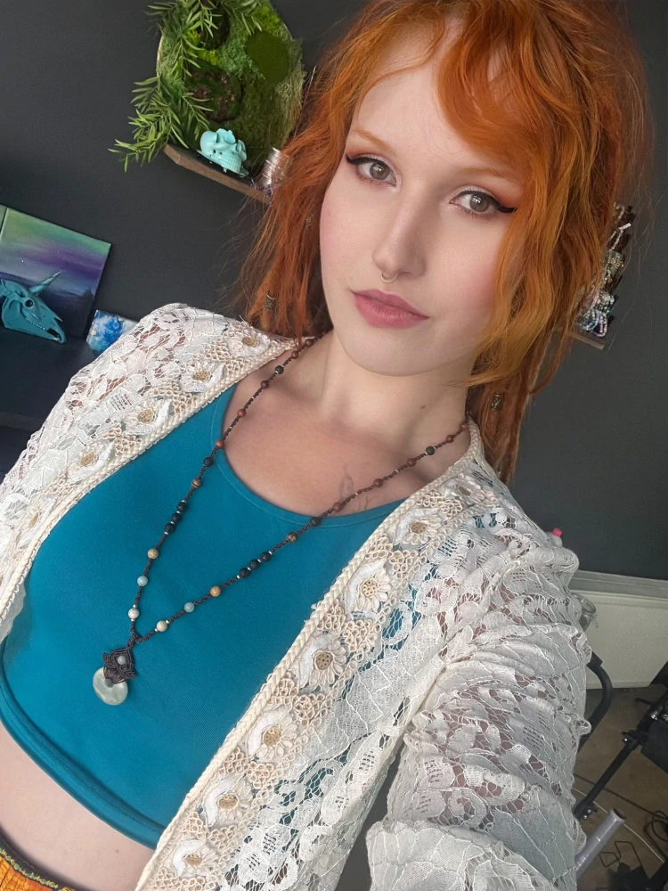Náhrdelník s jaspisem aqua