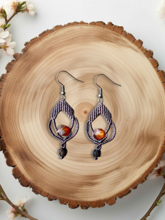 Náušnice dream agate